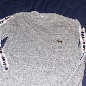 Oversized love pink longsleeve shirt